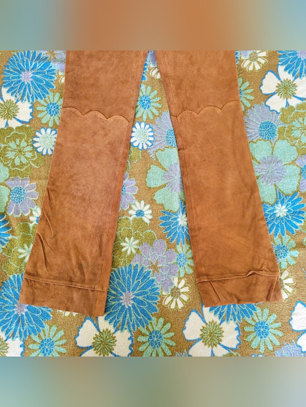 Wilson's Maxima | Brown Suede Leather Pants - Picture 5 of 8